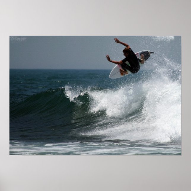 Surf Report Poster Print (Vorne)
