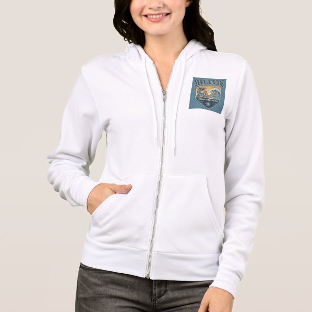Surf Rescue Lifeguard Patrol Est 1950 Hoodie (Vorderseite)
