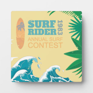 Surf Rider Surf Contest  1983 Fotoplatte