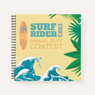 Surf Rider Surf Contest  1983 Notizbuch