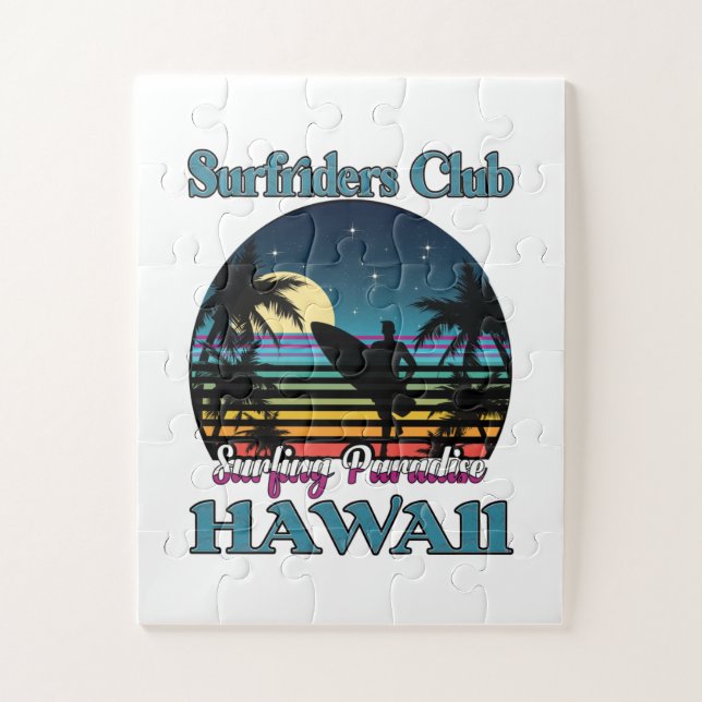 Surf riders Club, Surfparadies, Hawaii (Vertikal)