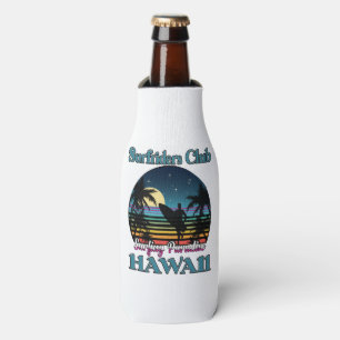 Surf riders Club, Surfparadies, Hawaii Flaschenkühler