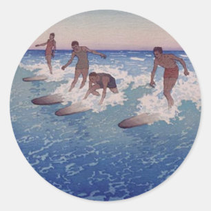 'Surf-Riders, Honolulu' - Aufkleber
