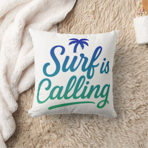 Surf ruft kissen