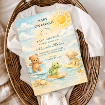 Surf’s Up Baby Shower