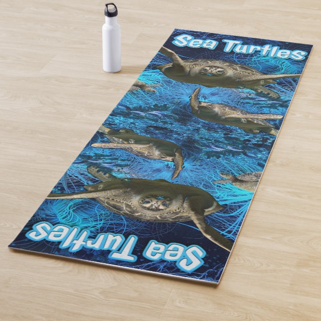  Surf Shop Sea Turtles Yogamatte (Beispiel)