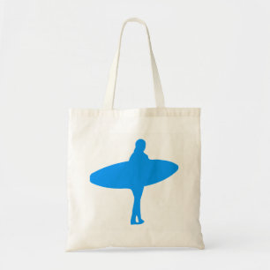 Surf-Silhouette Tragetasche