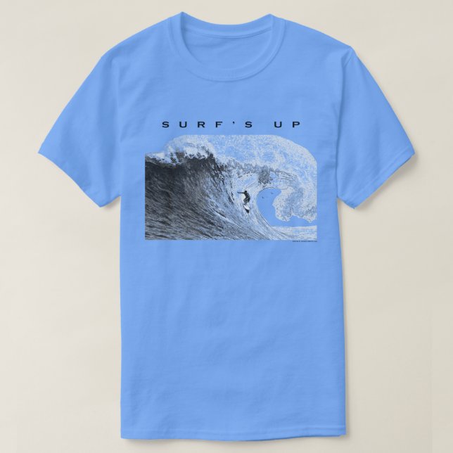 Surf surft Barrel Wave T-Shirt (Design vorne)