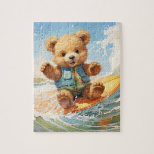 Surf Teddy Bären Puzzle: Adventure Puzzle