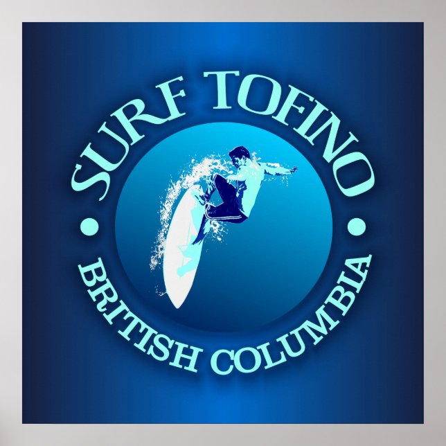 Surf Tofino Poster (Vorne)