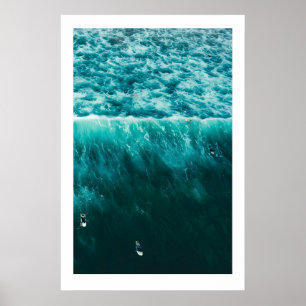 Surf Triptych Kunst Drucke Skandi Ozean Strand