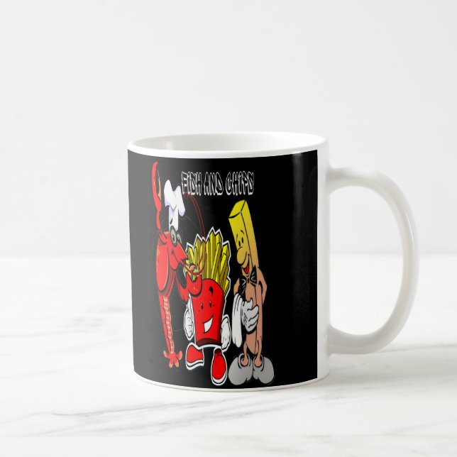 Surf und Turf Kaffeetasse (Rechts)