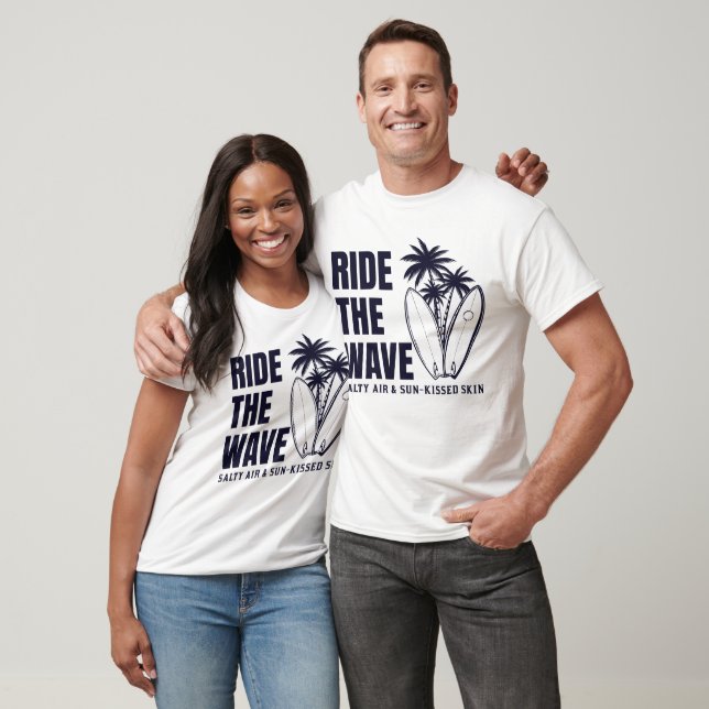 Surf Vibe: Reiten T-Shirt (Unisex)