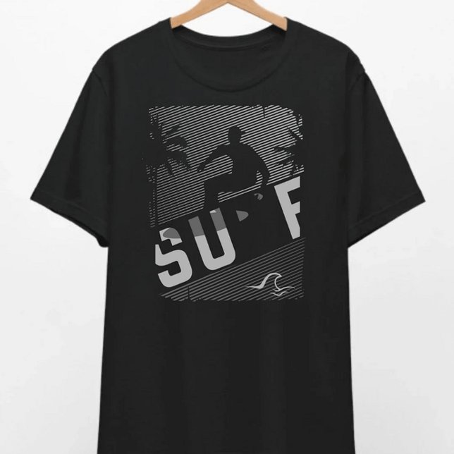 Surf Vibes Graphic Premium T-Shirt (Von Creator hochgeladen)