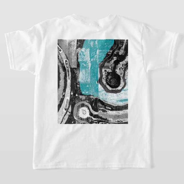 Surface Current – Abstract Flow & Structure T-shir T-Shirt (AblageHinten)