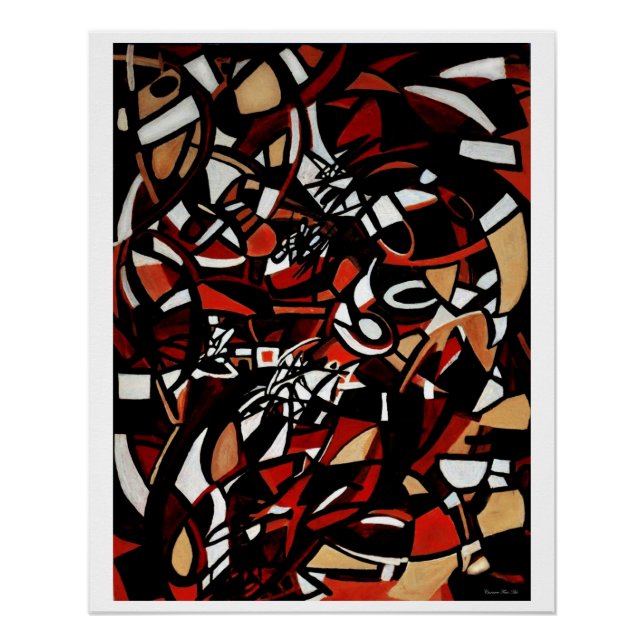 "Surface Et Contexte", Affiche Glosseuse (Devant)