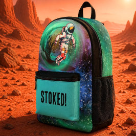 Surfastronaut | Stoked Backpack Bedruckter Rucksack