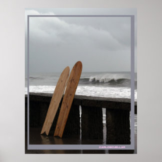 Surfausrüstung Poster