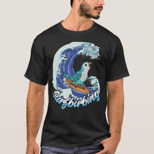 Surfbirbing Parrot I Blauer Mönch Parakeet Quaker T-Shirt