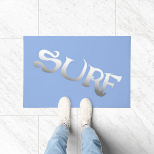 Surfblau getilgt Türmatte