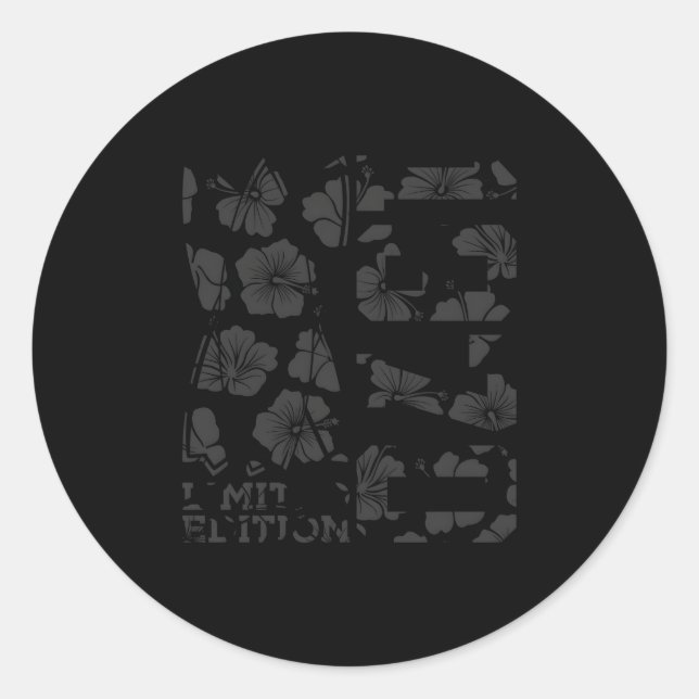 Surfboard 1970 Surfer 53Rd Surfing Runder Aufkleber (Vorderseite)