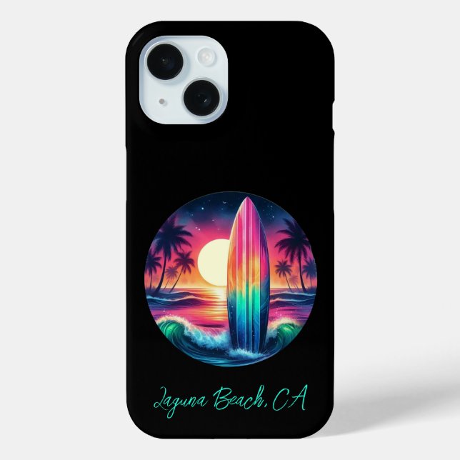 Surfboard-Escape Case-Mate iPhone Hülle (Rückseite)