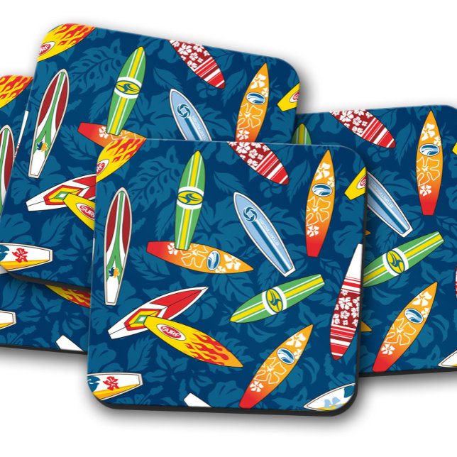 Surfboard Novelty Summer | Surfboard Untersetzer S (Von Creator hochgeladen)