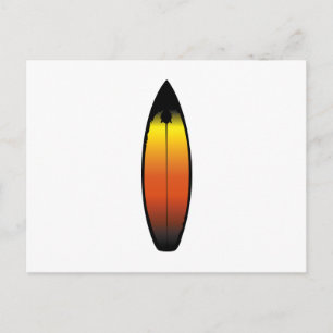 Surfboard Postkarte