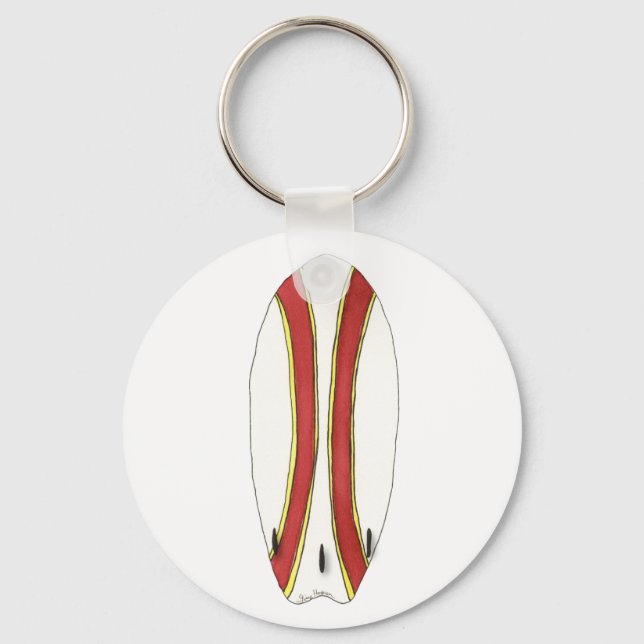 Surfboard-Schlüsselanhänger Schlüsselanhänger (Vorderseite)