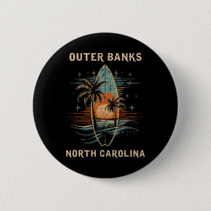 Surfboarder Outer Nks North Carolina Surfbrett Su Button