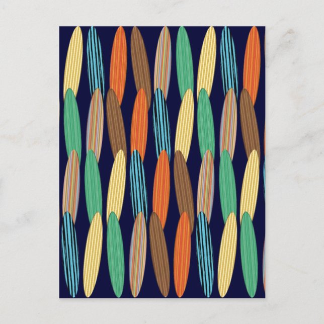 Surfboards Postkarte (Vorderseite)