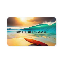 Surfbrett am Ocean Beach