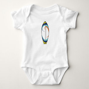 Surfbrett Baby Strampler
