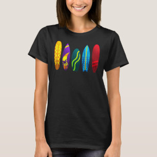 Surfbrett für Damen Surfbretter T-Shirt