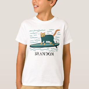 Surfbrett Kat Niedlich KOLZ IT T-Shirt