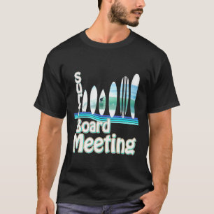 Surfbrett-Wellenformen T-Shirt