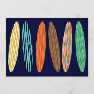 Surfbretter Einladung