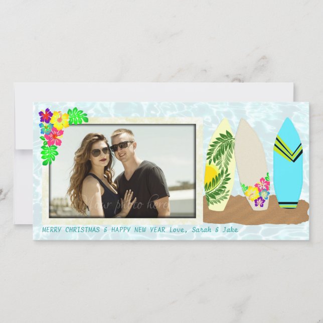 Surfbretter Hawaiian Weihnachten (Vorderseite)