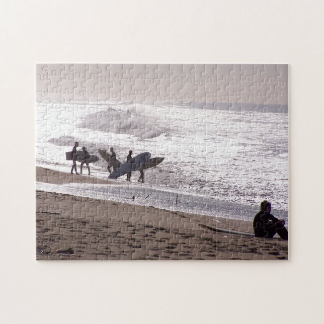 Surfbretter im Pazifischen Ozean Surfen Puzzle (Horizontal)