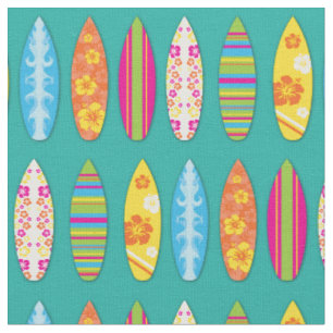 Surfbretter Niedlichen Tropical Beach Sports Stoff