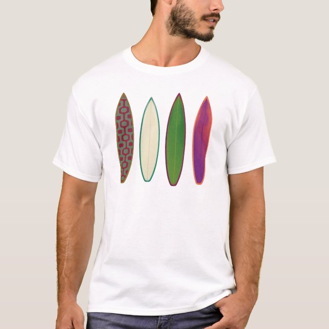 Surfbretter ~ Surfen T-Shirt (Vorderseite)