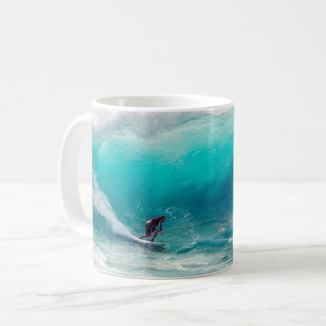 Surfen 16 kaffeetasse (Vorderseite Links)