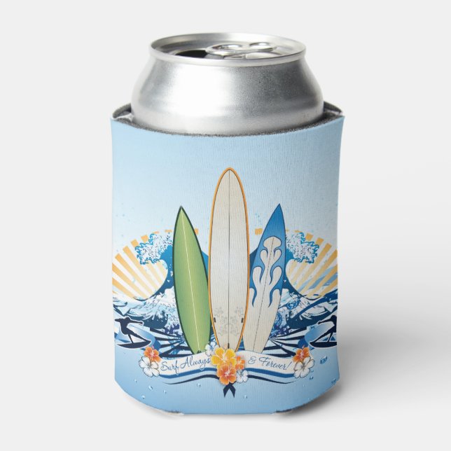 Surfen 2 dosenkühler (Kanne Vorderseite)