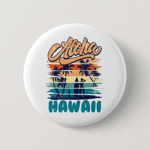 Surfen - Aloha Hawaii Button
