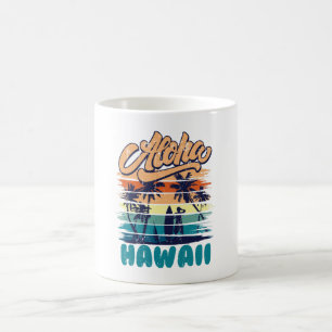 Surfen - Aloha Hawaii Kaffeetasse