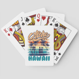 Surfen - Aloha Hawaii Spielkarten