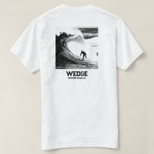 Surfen auf der WEDGE, Newport Beach, Ca T-Shirt