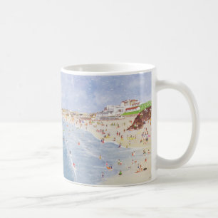 Surfen bei Porthmeor Kaffeetasse