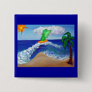 Surfen Engel Raphael Button