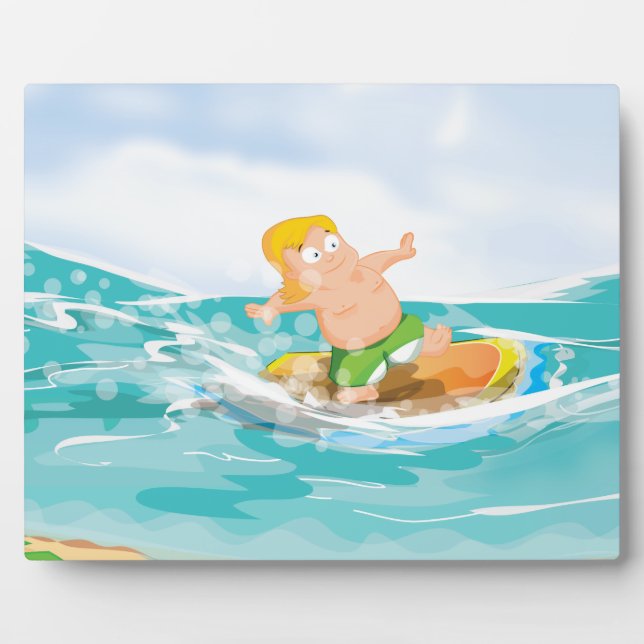 surfen fotoplatte (Vorderseite)